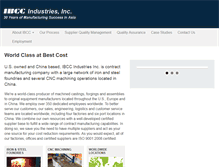 Tablet Screenshot of ibcc-protech.com